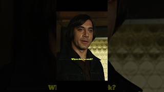 Where does he work nocountryforoldmen antonchigurh javierbardem joshbrolin movie [upl. by Cob970]