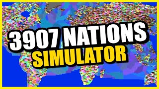 I Simulated 3907 Nations for 10000 Years World War Simulator [upl. by Allix]