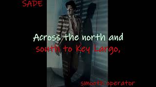 Smooth operator KARAOKE by SADE  lucien depuydt karaoke [upl. by Nagol]