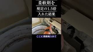 【柔軟剤】を規定の15倍入れ続けた結果…！？ cleaning 柔軟剤 洗濯機分解清掃 掃除 大掃除 [upl. by Sirovart214]