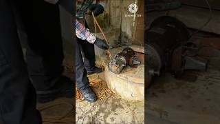 Eighteen Century lamp found inside the well 😱 shorts ytshortsindia metaldetecting fortunerlover [upl. by Roselane]