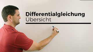 Differentialgleichung Differenzialgleichung Übersicht Schreibweisen  Mathe by Daniel Jung [upl. by Deirdra]