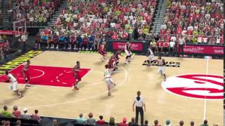 Uncalled backcourt violation NBA 2K17 [upl. by Eatnoed]