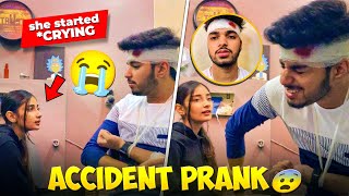 Worst Accident🤕 Of My Life  Prank On Her Gone Extremely Wrong 😭  Craziest Prank Ever😍 [upl. by Metabel]