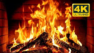 🔥 Cozy Fireplace 4K 12 HOURS Fireplace with Crackling Fire Sounds Crackling Fireplace 4K [upl. by Onitram]