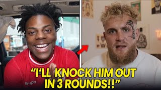 IShowSpeed WARNS Jake Paul to KNOCK Him OUT in 3 Rounds [upl. by Gitlow]