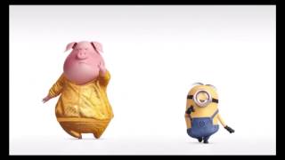 minions mini movie 2015 funny moments and song [upl. by Louella]