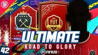 YEAHHHH FUT CHAMPS REWARDS ULTIMATE RTG 42  FIFA 20 Ultimate Team Road to Glory [upl. by Morette]