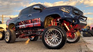 Best Lifted Toyota Tundra  Custom Suspension [upl. by Lemaj]