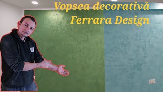 Renovare casă construcție nouăEp 55  Aplicare vopsea decorativă Ferrara Design [upl. by Sheridan]