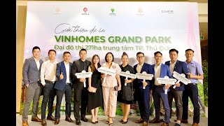 RECAP  SỰ KIỆN GIỚI THIỆU DỰ ÁN VINHOMES GRAND PARK TẠI TP CẦN THƠ [upl. by Darelle]