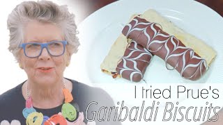 Trying Prue Leiths Garibaldi Biscuits The Great British Bake Off  S13 E2 [upl. by Haugen]