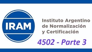 NORMA IRAM 4502  Lineas Parte 3 de 3 [upl. by Llerroj782]