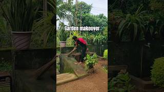 Garden makeover part 1 low cost gardening ideas malayalam homegardning gardeningideas minivlog [upl. by Llenahc]