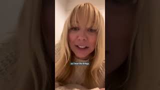 Liz McClarnon from Atomic Kitten has a special Christmas message 2023 2023shorts [upl. by Amargo]