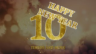 10 Second Happy New Year Countdown Timer 2024 [upl. by Alexandro]