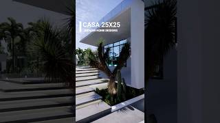 Modern House Design ☝ Video Tour with 5 Bedrooms  25x25m 3 Storey P3 modernhometour architecture [upl. by Ecinwahs]