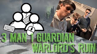 3 Player Solo Warlords Ruin destiny2motw  Full VOD [upl. by Asserrac]