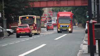 RARE Humberside Fire And Rescue MAN Incident Command Unit Driver Training [upl. by Hertz122]