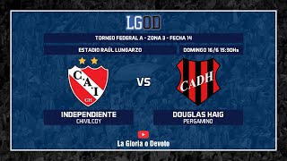 Independiente Chivilcoy vs Douglas Haig Pergamino  Fecha 14  Zona 3  Torneo Federal A [upl. by Lerraf]