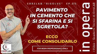 Come consolidare un pavimento in cemento che si sgretola [upl. by Rovaert]