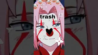 Trash edit for trashiest ever🗣🔥 anime animexeditz animeedit demonslayer animeditz [upl. by Yorick]