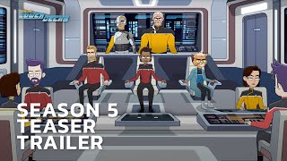 Official Teaser Trailer  Star Trek Lower Decks  Season 5  StarTrekcom [upl. by Glover12]