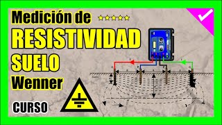 ⚡️Medición RESISTIVIDAD del SUELO  Método Wenner ► Curso de sistemas de PUESTAS A TIERRA✅ [upl. by Sieracki]