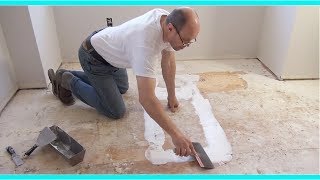 How to Fix Repair Squeaking Floor Как устранить скрип пола [upl. by Mihe]