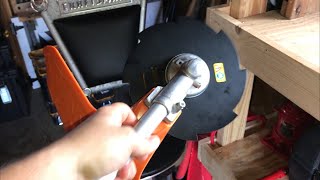 How To Install a Brush Cutter Blade on a STIHL Trimmer Head [upl. by Llenoj228]