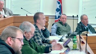 Hawkins County Commission rejects proposal to increase membership from 14 back to 21 [upl. by Sennahoj]