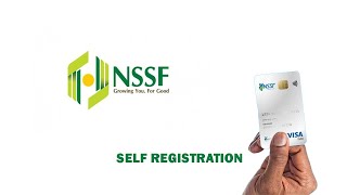 NSSF Self Registration 2024  NSSF NUMBER [upl. by Apoor]