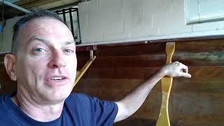 Repairing structural areas of gunwale gunnel in boat or canoe [upl. by Sugar]