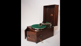 HMV 1st portable gramophone [upl. by Mariellen5]