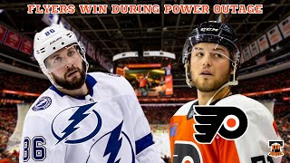 FLYERS BEAT THE LIGHTNING 62 IN A POWER OUTAGE TYSON FOERSTER SCORES AGAIN [upl. by Art]