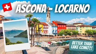 DISCOVERING ASCONALOCARNO in TICINO  Travel Guide  Switzerlands ULTIMATE Summer destination [upl. by Caruso92]