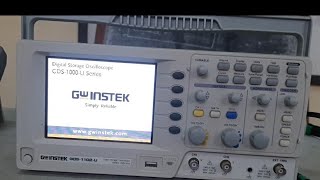 Kalibrasi Oscilloscope Digital GW INSTEK [upl. by Jeuz345]