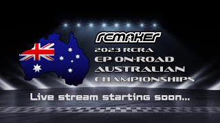 RC MAKER 2023 RCRA EP OnRoad Australian Championships  Finals Sunday [upl. by Nednil178]