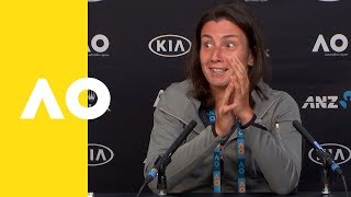 Anastasija Sevastova press conference 4R  Australian Open 2019 [upl. by Pizor]