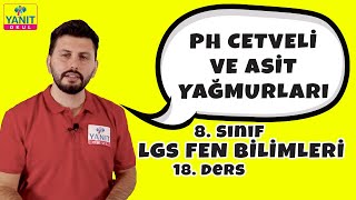 ph Cetveli ve Asit Yağmurları  2021 LGS Fen Bilimleri Konu Anlatımları [upl. by Adnamal]