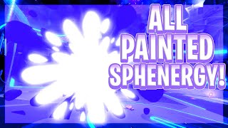 ALL PAINTED SPHENERGY BLACK MARKET GOAL EXPLOSION Rocket League Season 5 [upl. by Ava568]