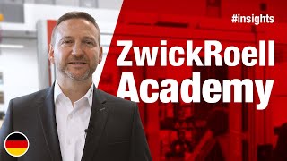 ZwickRoell Academy  Schulungen [upl. by Airetnohs]