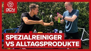 Radwäsche Putztechniken im Test  Spezialreiniger vs Alltagsgegenstände [upl. by Tanya]