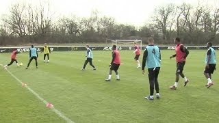 How to pass your way through defensive lines  Football tactics  Nike Academy [upl. by Varhol]