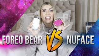 FOREO BEAR VS NUFACE  priscilaescoto [upl. by Delmor]