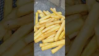 French Fries 🍟 Home Made Frozen French Fries frenchfries chips food asmr shorts [upl. by Sherrill]