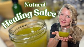 How to Make a Natural Comfrey Salve That Works [upl. by Shannah]