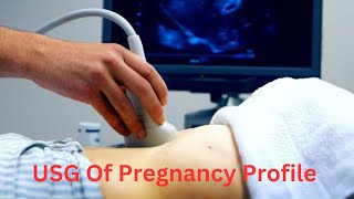 USG of Pregnancy Profile Bangla Lecture [upl. by Aurora871]