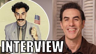 Sacha Baron Cohen Compares Dramatic New DISCLAIMER Performanceto BORAT  Interview [upl. by Oruntha]