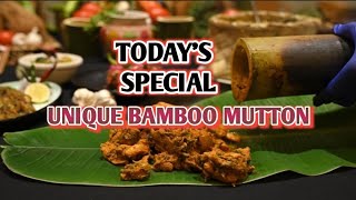 Unique Bamboo Mutton  Popular Village Food  Popular Street Food [upl. by Derdle632]